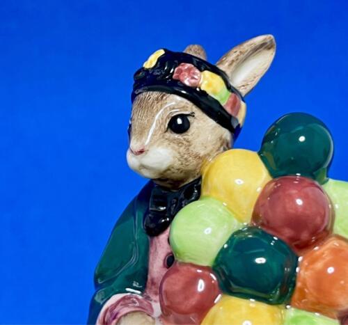 Royal Doulton DB217 Old Balloon Seller Bunnykins Figurine #1984 - Picture 1 of 8