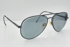 Vintage BerDel Wings Black Pilot Sunglasses Italy FRAMES ONLY