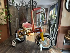 Vintage 1970's AMF Junior Bicycle  | Red and Gold | Olney Illinois U.S.A Awesome