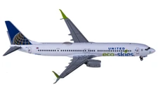 1:400 NG Model UNITED eco-skies BOEING 737-900ER Passenger Plane Diecast Model