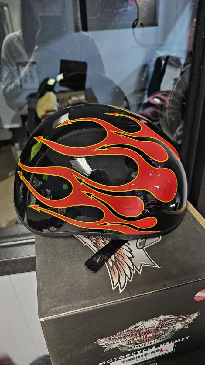 Harley Davidson Helmet scorched tails 97361-06V X-SMALL | eBay