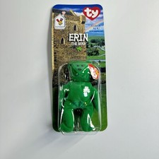 Erin The Bear-1996 McDonalds Ty Beanie Baby with Rare Errors 1993, OakBrook