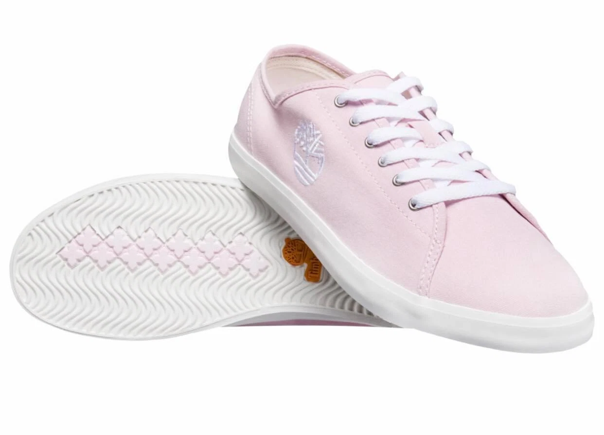 Scarpe sneakers donna Timberland Newport Bay tela Oxford rosa taglia 37