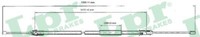 LPR C0402B Cable, Parking Brake For Renault