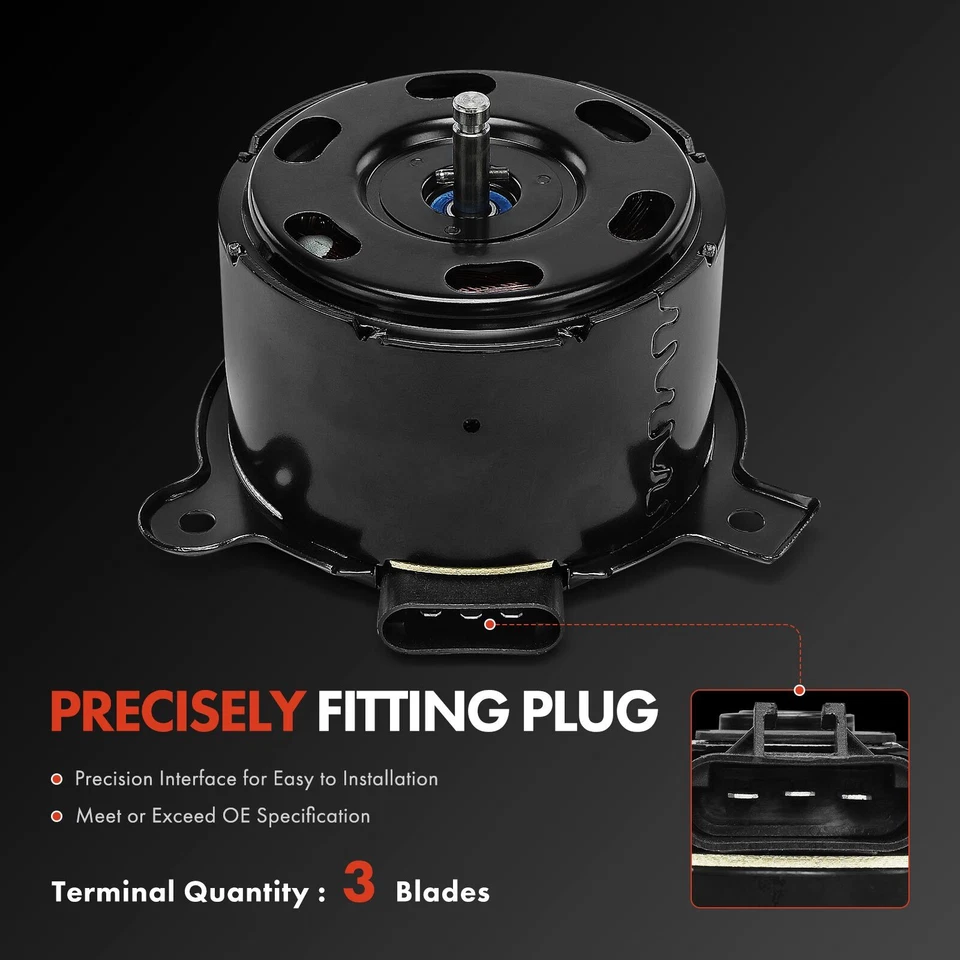 Radiator Fan Cooling Motor for Ford Mustang Taurus Lincoln Continental Mercury - Image 3 of 4