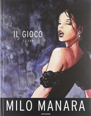 Il Gioco 1, 2, 3 e 4 - Milo Manara - Hardcover - Sehr guter Zustand