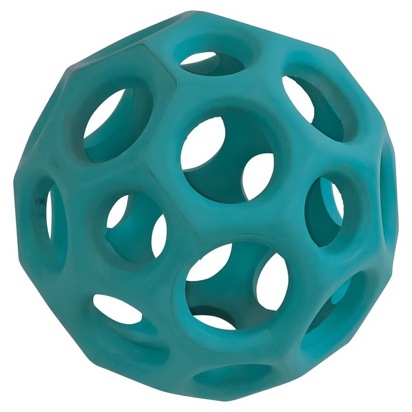 Nobby Hundespielzeug Gitterball GrüN Ø 12 Cm Vollgummi Zahnpflege FüR Hunde-image