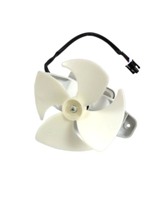 WR01X29257 GE Evaporator Fan Motor, Blade and Mounting Bracket Assembly
