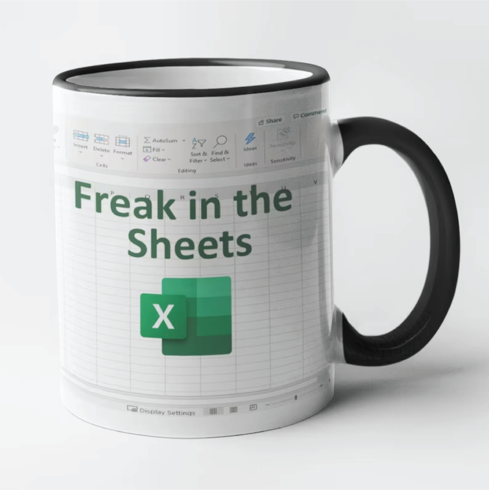 FUNNY GIFT FOR WOMEN FREAK IN THE SHEETS MUG FUNNY ACCOUNTANT GIFTS MUG 11 OZ.