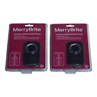 (2) Merry Brite Outdoor Mechanical Timer 2-8 hours or Dusk Dawn, Single Outlet