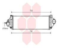 LadeluftküHler LuftgeküHlt Aluminium Passend FüR Ford C-Max II Grand