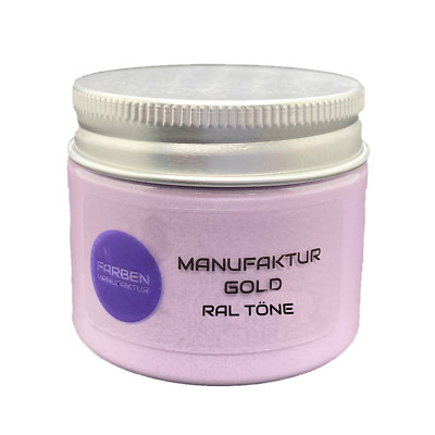 Manufaktur Gold Acrylfarbe Bastelfarbe Betonfarbe Glasfarbe Dekorfarbe 50ml