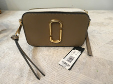 Marc Jacobs Snapshot Camera Bag French Grey Multi with Black Missing Strap
