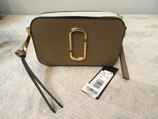 Marc Jacobs Snapshot Camera Bag French Grey Multi with Black Missing Strap