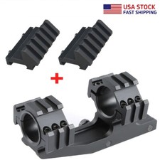 1"/ 30mm Dual Ring Cantilever Mount for 20mm Rail 45 Degree Offset Rail Adapter