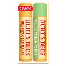 Cucumber Mint and Beeswax Lip Balm Twin Pack Read more at https://www.burtsbees.
