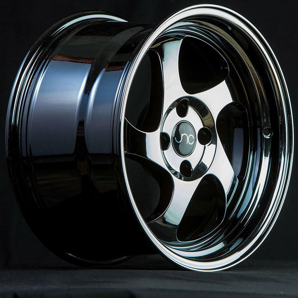 JNC 034 Black Chrome 16x9 4X100 +20 Wheel/Rim | eBay