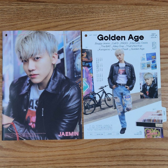 Jaemin Official Photobook NCT 4th Album Golden Age Collecting Ver. Genuine Kpop