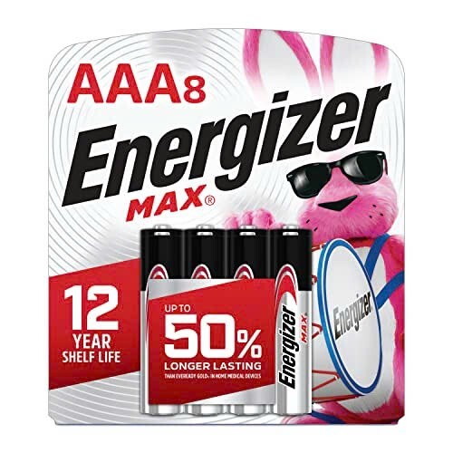 FREE SHIPPING Energizer AAA batteries, Max Triple A Alkaline, 8 Count-image