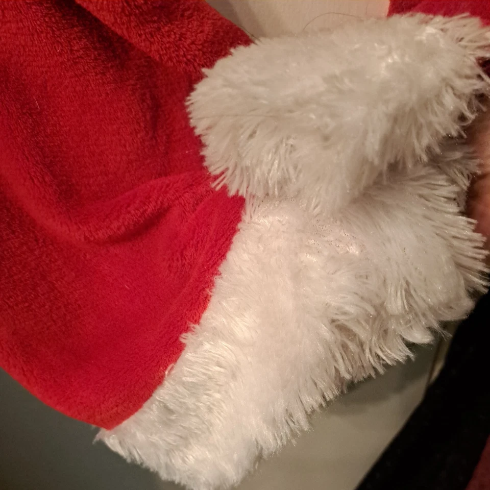 Joe Boxer Para Hombres Talla XL Papá Noel Feo Fiesta de Navidad Rojo Polar Pantalones Salón Pijama*+ Foto 4 de 4