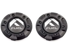 2PCS Wheel Cap Hub Cap Center Cap for Fuel Top M-447, 1001-58-CEN Matte Black