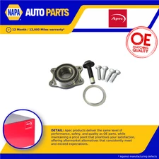 Wheel Bearing Kit fits AUDI A8 D3 4.2D Rear 05 to 10 4E0407625E 4E0598625 Apec