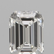 Color G/VVS Clarity Loose Emerald Natural Diamond GIA CERTIFIED 0.18 Ct 3x2 mm 1117.44 per carat