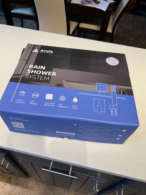 Arofa 10 Inch Shower Faucet Set, Rain Shower System Kit w/ handheld sprayer