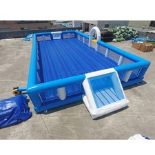 Giant Inflatable Football Pitch Soccer Field Good for World Cup 2026 Party Game