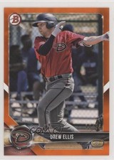 2018 Bowman Draft Orange 18/25 Drew Ellis #BD-21 fm0