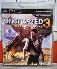 UNCHARTED 3 L'INGANNO DI DRAKE DRAKE'S DECEPTION PS3 ITALIANO COMPLETO BUONO