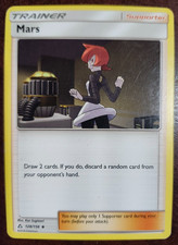 2018 POKEMON CARD MARS TRAINER SUPPORTER 128/156 *