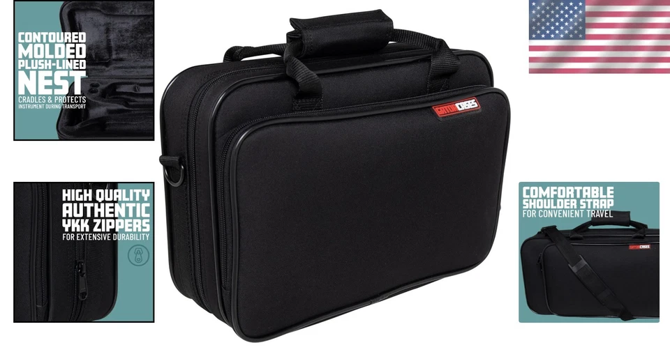 Estuche de oboe ligero serie Largo - Protección duradera para jóvenes músicos Foto 2 de 4