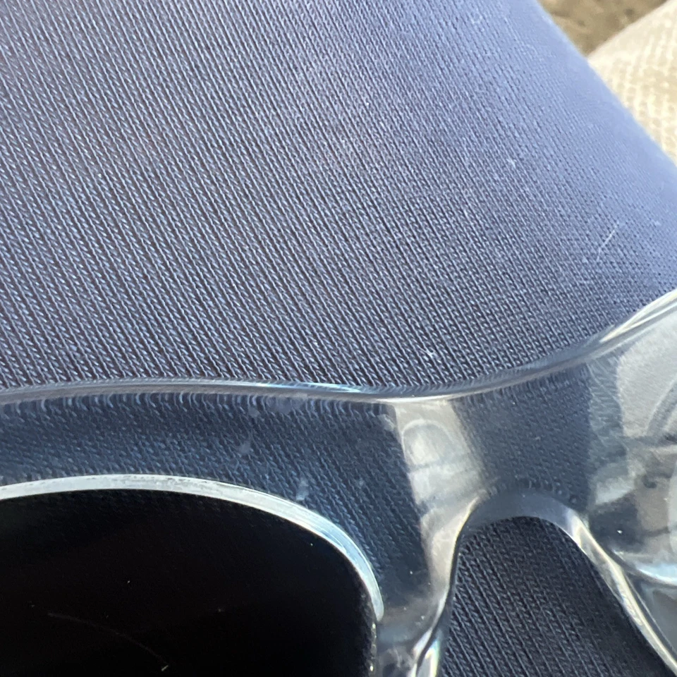 Gafas de sol Bottega Veneta azul ojo de gato hechas en Italia Foto 3 de 3