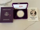 U.S. Mint 1988 American Eagle 1 oz .999 Silver Proof Coin w/Box & COA