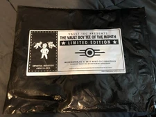 New! VBotM Fallout Vault Boy of the Month Shirt #30 Impartial Mediation Large