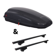 Für Audi A3 Sportback (5-Türer) Typ 8P - Dachträger G3 Clop & Dachbox Arjes 320