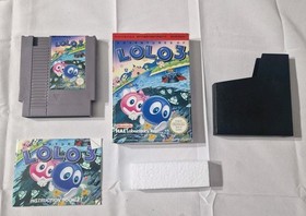 Nintendo NES Adventures Of Lolo 3 - PAL CIB