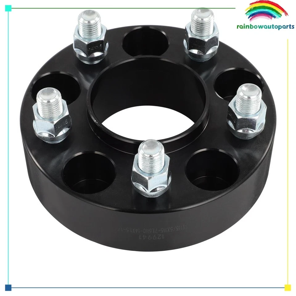 2 piezas espaciadores de rueda centrados en el cubo 1,5" 38 mm 5x115 para Chrysler 300 Dodge Challenger Foto 2 de 4