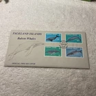 Falkland Islands-(-1989-)-BALEEN WHALES -OFFICIAL FDC-#399