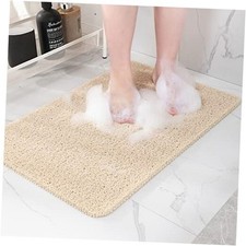 Non Slip Bathtub Mat, Foot Scrubber Anti Slip Fast Drying Shower Mat for Tub,