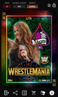 Lita 544cc Iconic Relic WrestleMania 2025 WWE Topps Slam Digital