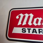 VINTAGE 9" MALLORY STARTER STICKER PERFORMANCE PRODUCTS RACING AUTOMOTIVE RACE — photo 4