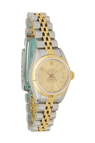 Rolex Tiffany N Co Rolex Datejust 69173 26mm - WGACA