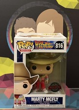 Image of Funko Pop Marty McFly 816 Special Edition Back To The Future