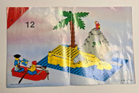 LEGO 6254. Rocky Reef, Instructions Manual Only, Free Shipping