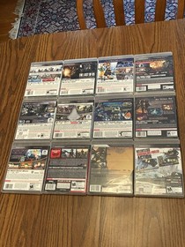 Playstation 3 PS3 Game Lot of TWELVE (12)  games : The Last of Us, Resistance 2