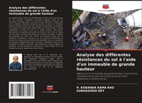 P. Kodanda Rama Rao (U. A.) | Analyse Des DifféRentes RéSistances Du Sol à...