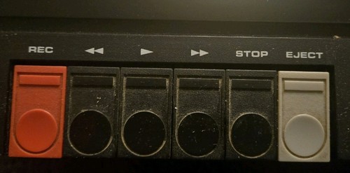 Vintage Akai CS-33D Cassette Deck Powers On Not Tested - Picture 2 of 12