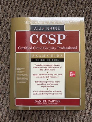 CCSP Certified Cloud Security Professional All-in-One Exam Guide, Third  - NEW